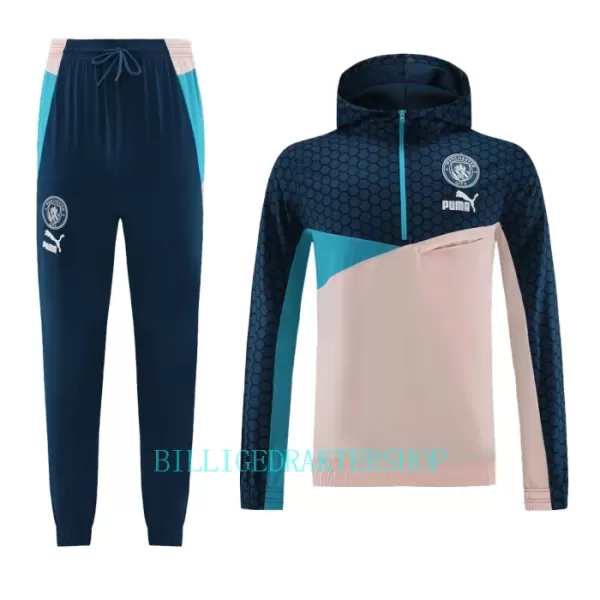 Manchester City Hoodie Trenings Collegegenser Set 2023/2024