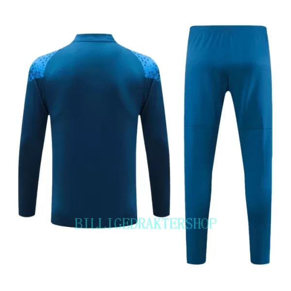 Olympique de Marseille Trenings Collegegenser Set 2023/2024 Navy