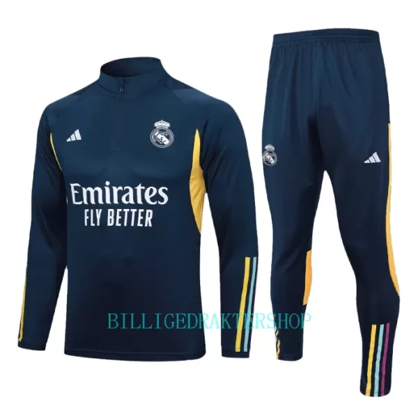 Real Madrid Trenings Collegegenser Set 2023/2024 Navy