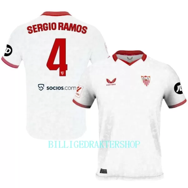 Sevilla FC Sergio Ramos 4 Hjemmetrøye 2023/2024