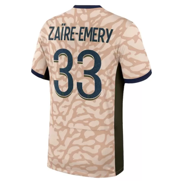 Paris Saint-Germain Zaire-Emery 33 Fjerde trøye Jordan 2023/2024