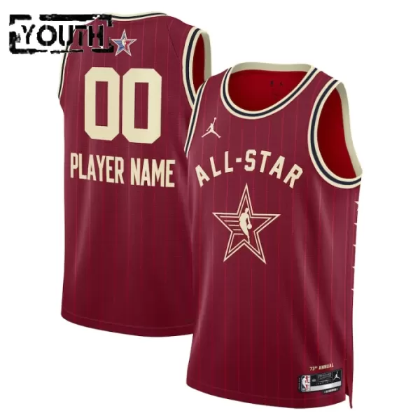 Western Conference Trøye Barn All-Star 2024 Swingman Rød