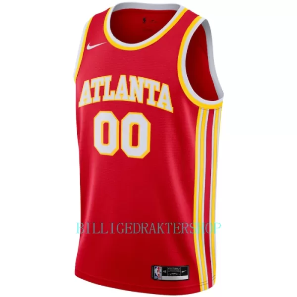 Atlanta Hawks Trøye Icon Edition 2023/2024 Swingman Rød