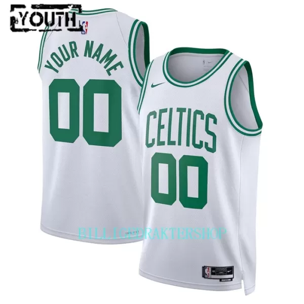 Boston Celtics Trøye Barn Association Edition 2023/2024 Swingman Hvit