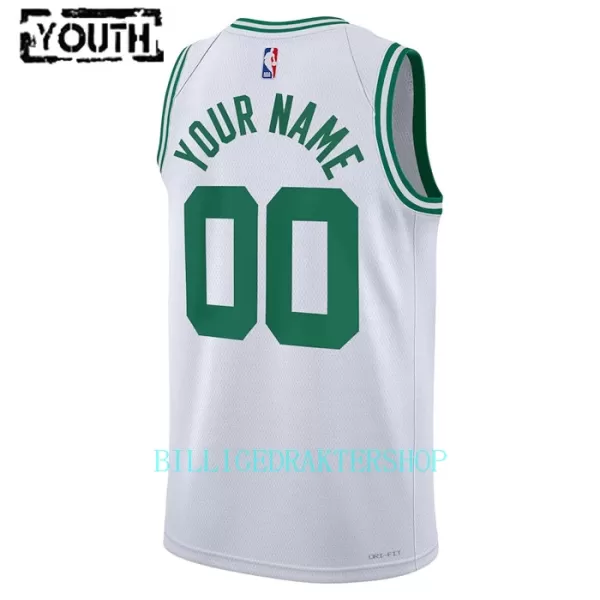 Boston Celtics Trøye Barn Association Edition 2023/2024 Swingman Hvit