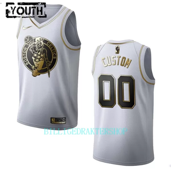 Boston Celtics Trøye Barn Golden Edition Swingman Hvit