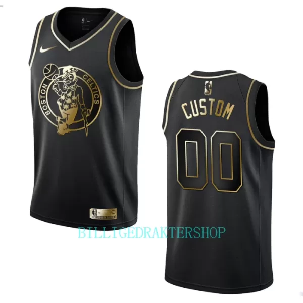 Boston Celtics Trøye Golden Edition Swingman Svart