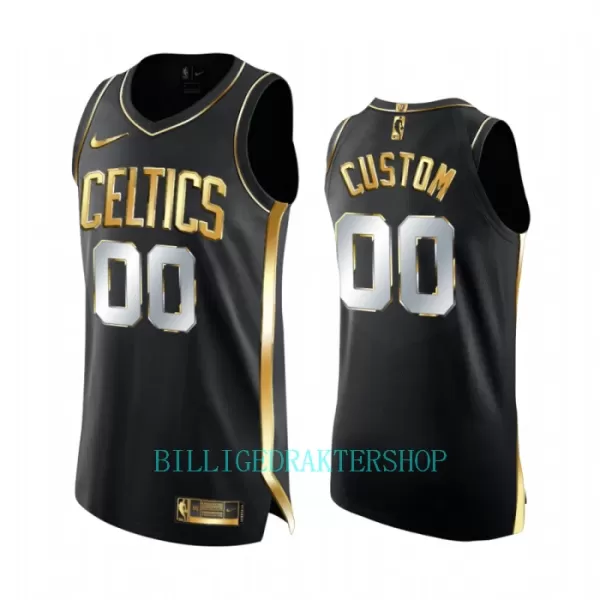 Limited Boston Celtics Trøye Golden Edition Swingman Svart