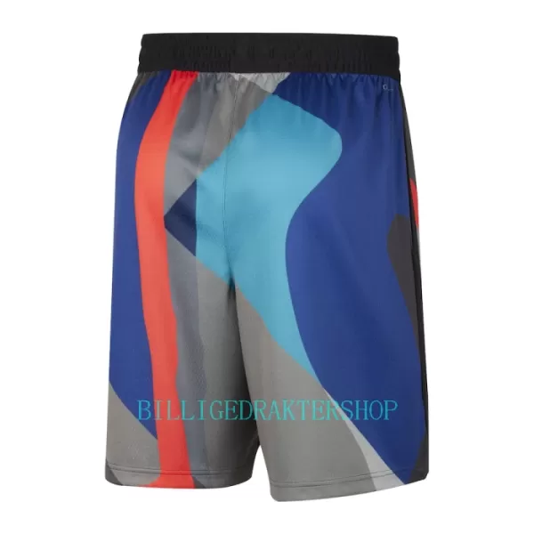 Brooklyn Nets NBA Shorts City Edition Swingman Svart