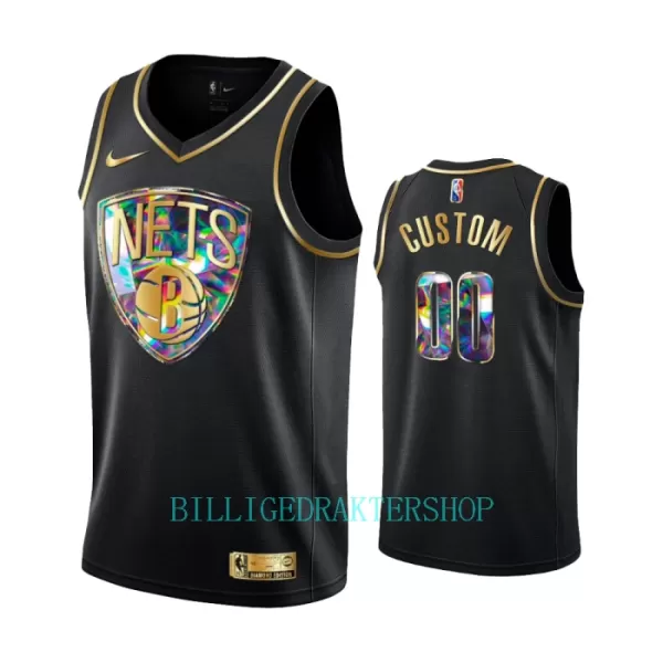 Brooklyn Nets Trøye Diamond Edition Swingman Svart