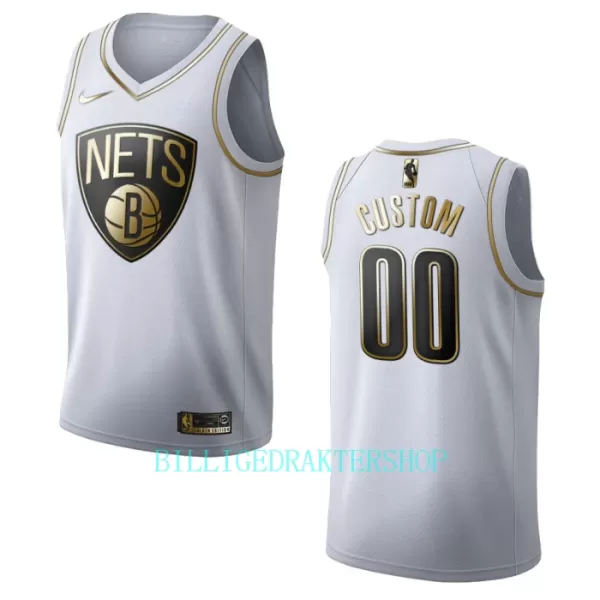 Brooklyn Nets Trøye Golden Edition Swingman Hvit