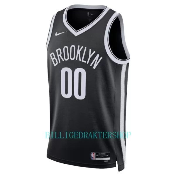 Brooklyn Nets Trøye Icon Edition 2023/2024 Swingman Svart