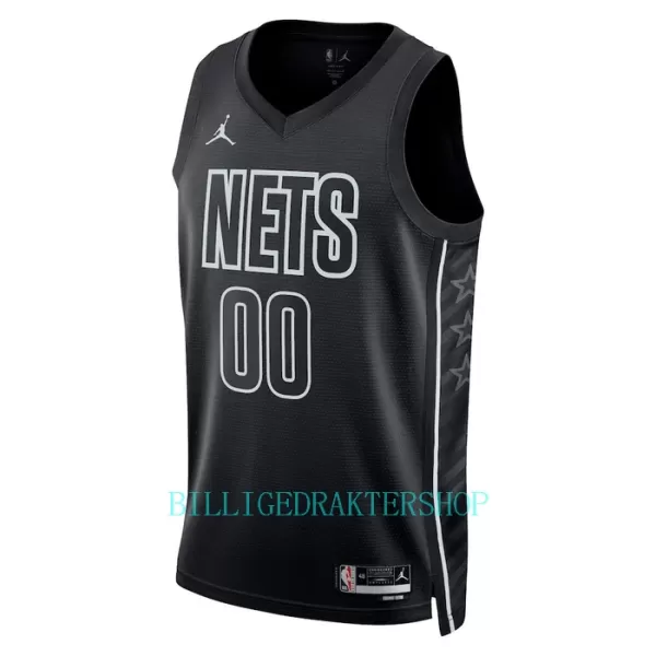 Brooklyn Nets Trøye Statement Edition 2023/2024 Swingman Svart