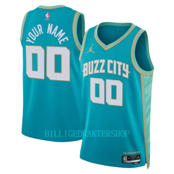 Charlotte Hornets Trøye City Edition 2023/2024 Swingman Blågrønn