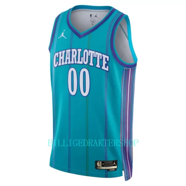 Charlotte Hornets Trøye Classic Edition 2023/2024 Swingman Blågrønn