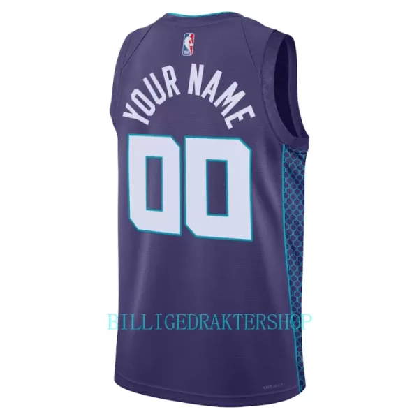 Charlotte Hornets Trøye Statement Edition 2023/2024 Swingman Lilla