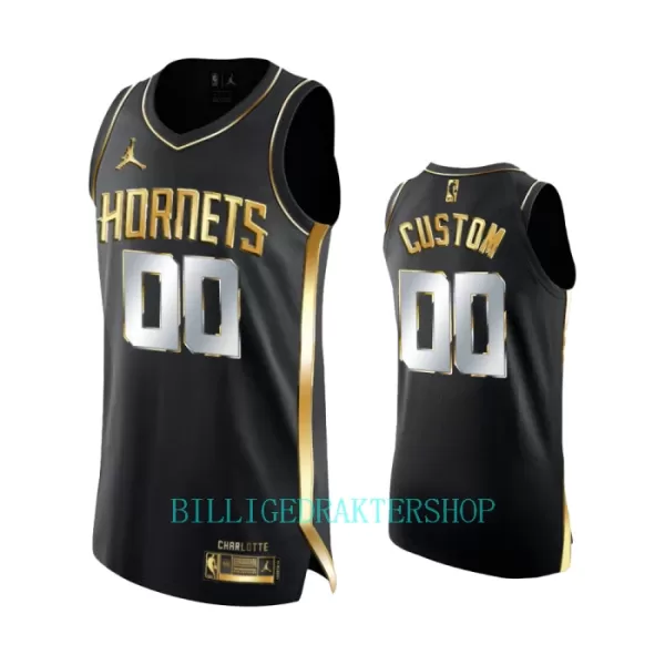 Limited Charlotte Hornets Trøye Golden Edition Swingman Svart