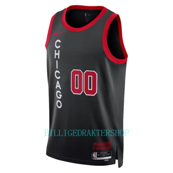 Chicago Bulls Trøye City Edition 2023/2024 Swingman Svart