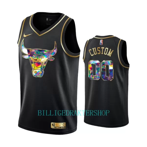 Chicago Bulls Trøye Diamond Edition Swingman Svart