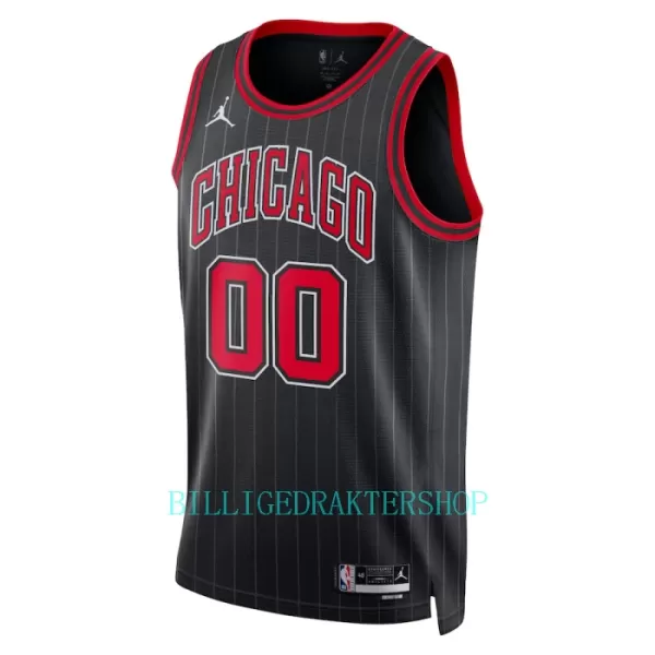 Chicago Bulls Trøye Statement Edition 2023/2024 Swingman Svart