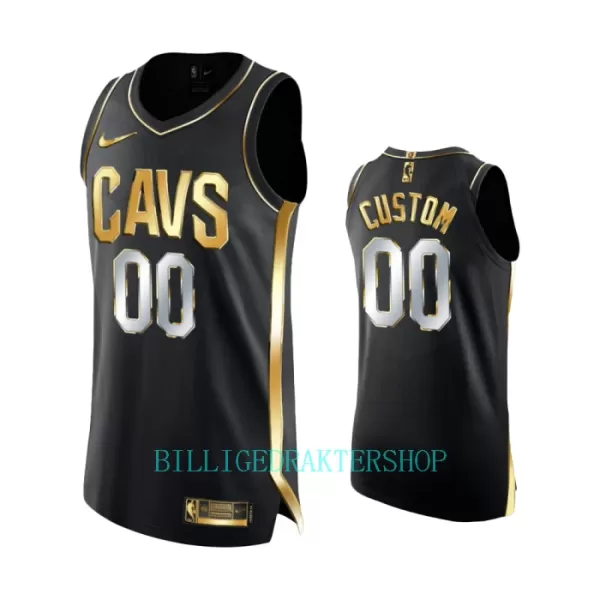 Limited Cleveland Cavaliers Trøye Golden Edition Swingman Svart