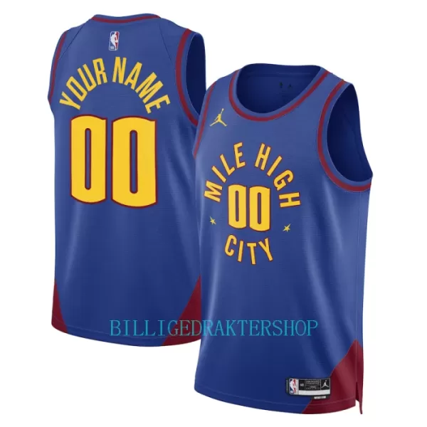 Denver Nuggets Trøye Statement Edition 2023/2024 Swingman Blå