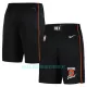 Detroit Pistons NBA Shorts City Edition Swingman Svart