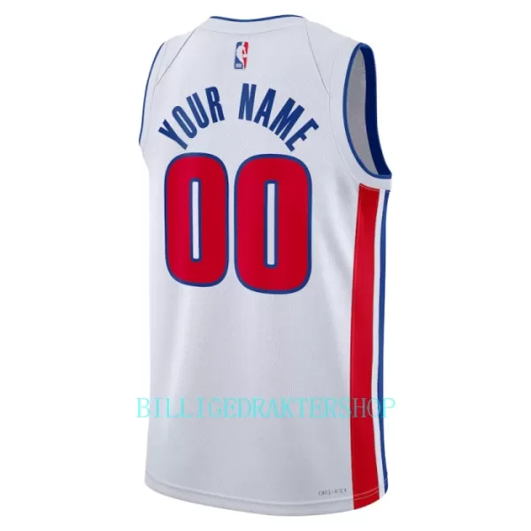 Detroit Pistons Trøye Association Edition 2023/2024 Swingman Hvit