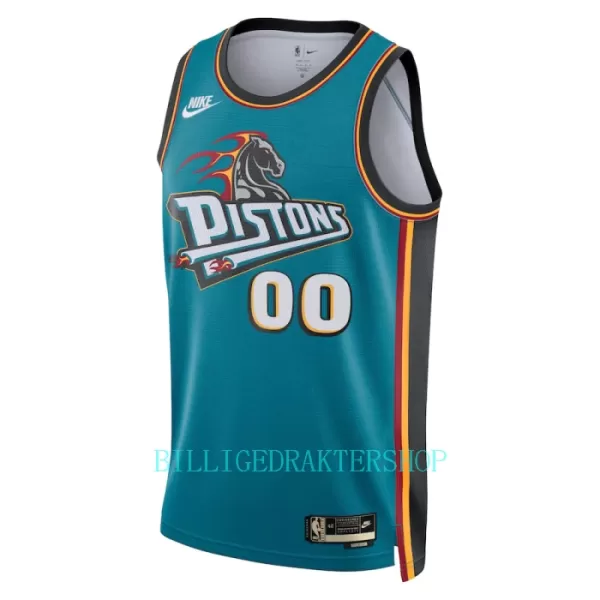 Detroit Pistons Trøye Classic Edition Swingman Blågrønn