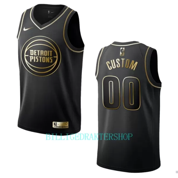 Detroit Pistons Trøye Golden Edition 2023/2024 Swingman Svart