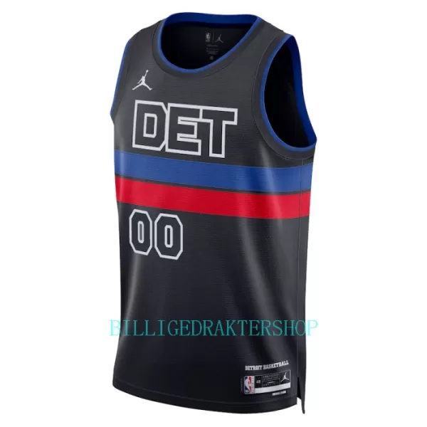 Detroit Pistons Trøye Statement Edition 2023/2024 Swingman Svart