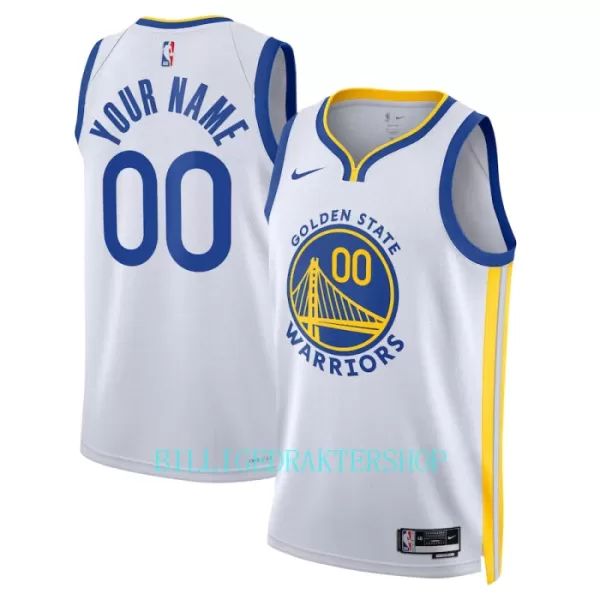 Golden State Warriors Trøye Association Edition 2023/2024 Swingman Hvit