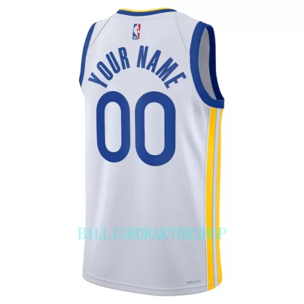 Golden State Warriors Trøye Association Edition 2023/2024 Swingman Hvit