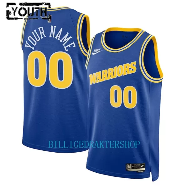 Golden State Warriors Trøye Barn Classic Edition 2023/2024 Swingman Blå