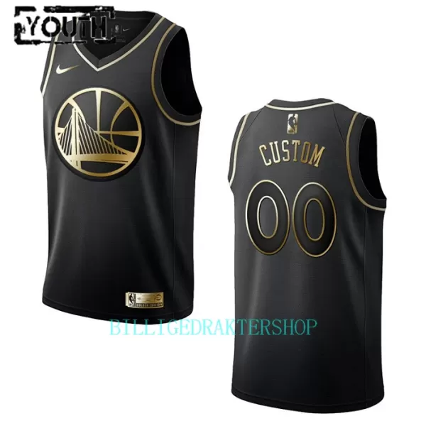 Golden State Warriors Trøye Barn Golden Edition 2023/2024 Swingman Svart