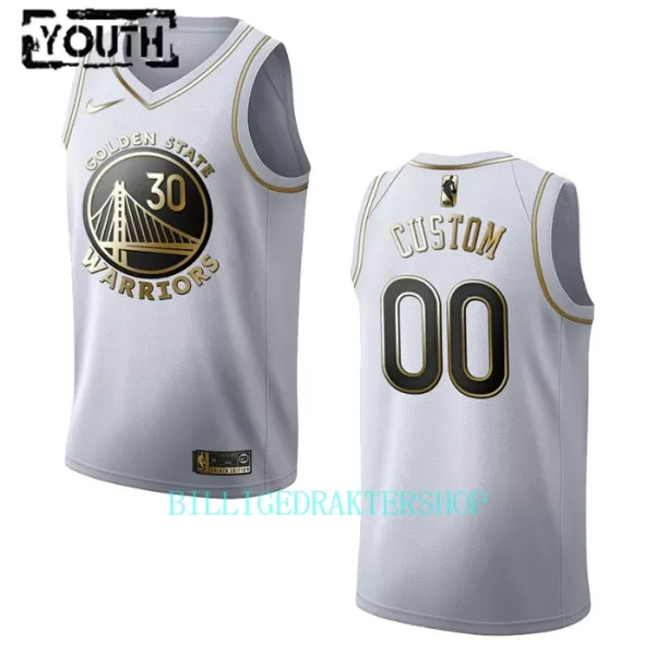 Golden State Warriors Trøye Barn Golden Edition Swingman Hvit