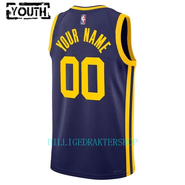 Golden State Warriors Trøye Barn Statement Edition 2023/2024 Swingman Navy