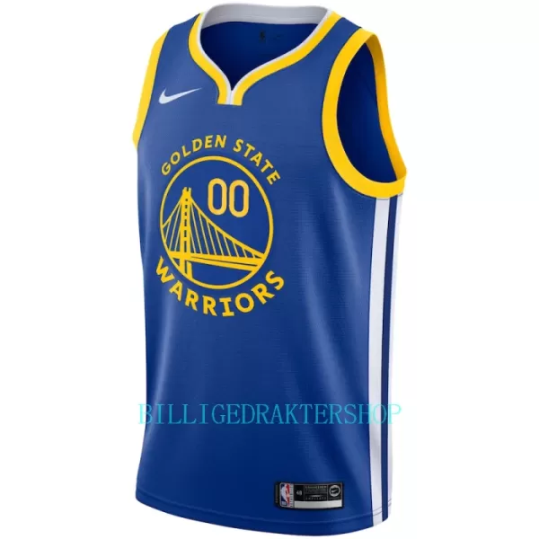 Golden State Warriors Trøye Icon Edition 2023/2024 Swingman Blå