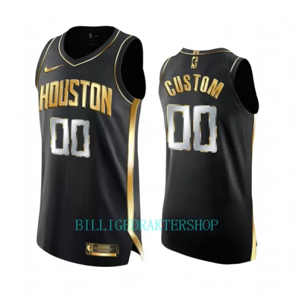 Limited Houston Rockets Trøye Golden Edition Swingman Svart