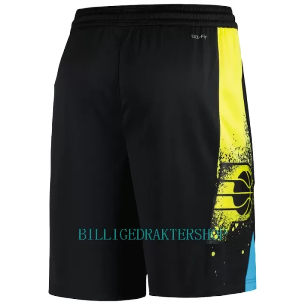 Indiana Pacers NBA Shorts City Edition Swingman Svart