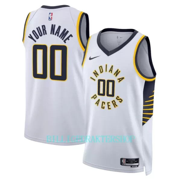 Indiana Pacers Trøye Association Edition 2023/2024 Swingman Hvit