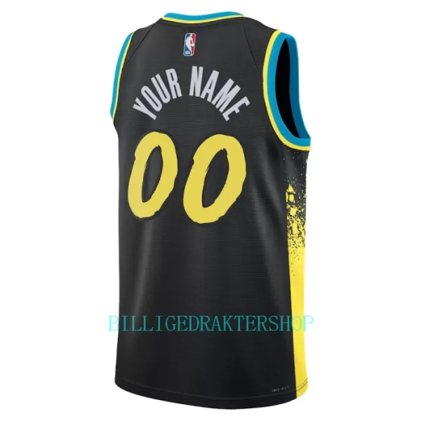 Indiana Pacers Trøye City Edition 2023/2024 Swingman Svart