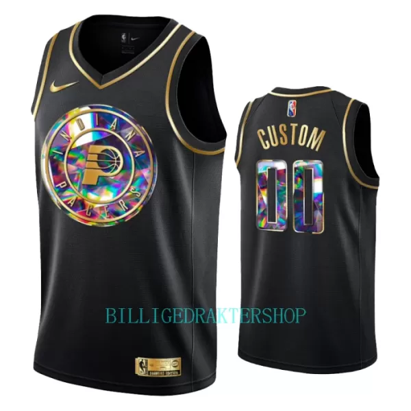 Indiana Pacers Trøye Diamond Edition 2023/2024 Swingman Svart