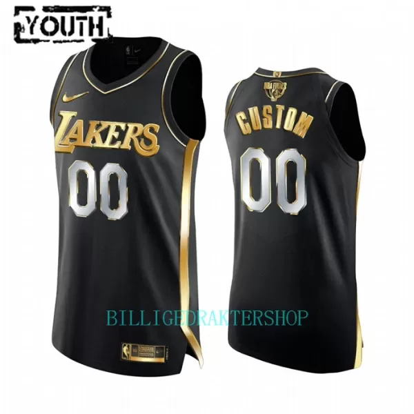 Limited Los Angeles Lakers Trøye Barn Golden Edition Swingman Svart