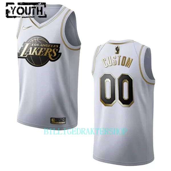 Los Angeles Lakers Trøye Barn Golden Edition Swingman Hvit