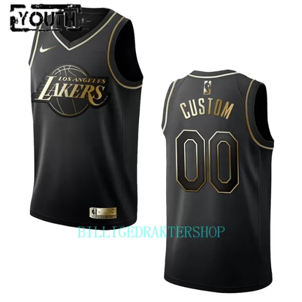 Los Angeles Lakers Trøye Barn Golden Edition Swingman Svart