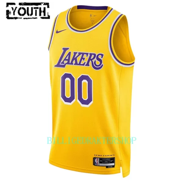 Los Angeles Lakers Trøye Barn Icon Edition 2023/2024 Swingman Gul