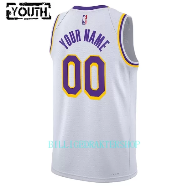 Los Angeles Lakers Trøye Barn Icon Edition 2023/2024 Swingman Hvit