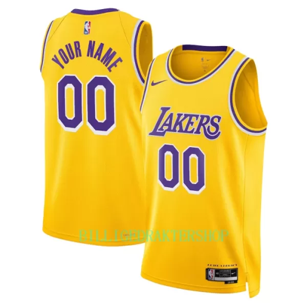 Los Angeles Lakers Trøye Icon Edition 2023/2024 Swingman Gul