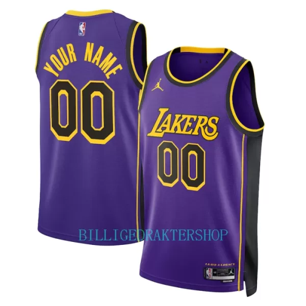 Los Angeles Lakers Trøye Statement Edition 2023/2024 Swingman Blå